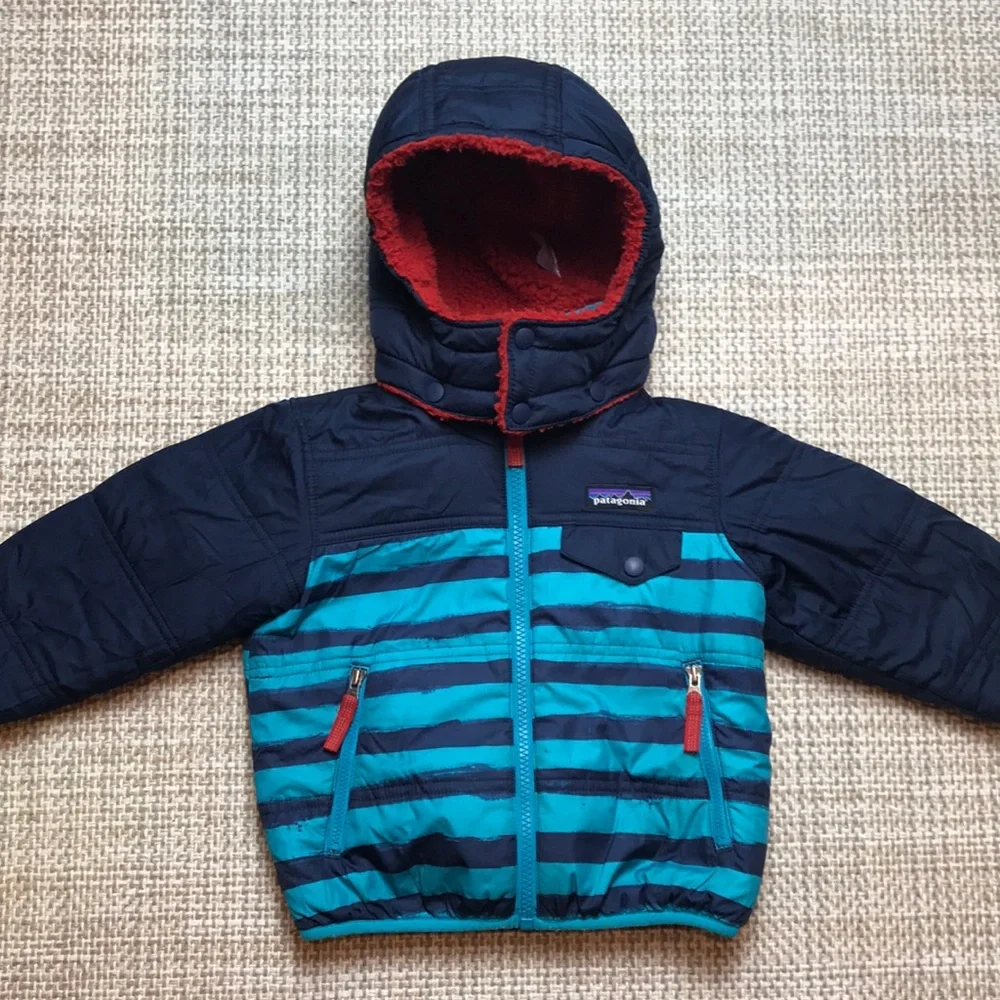 Patagonia Reversible Tribbles Jacket (size 2T)